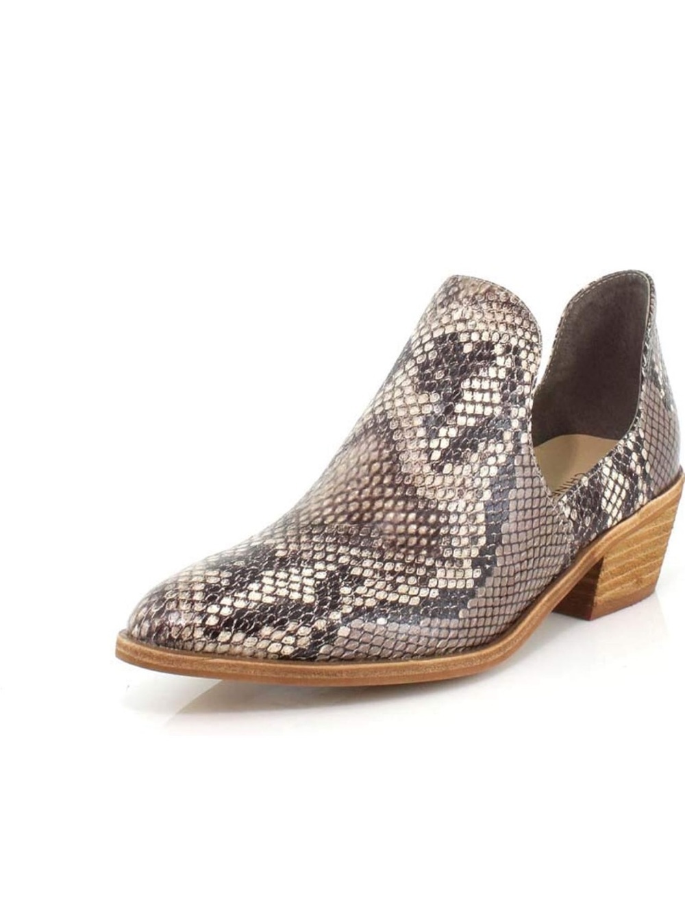 Chinese Laundry Focus Bootie- Light Brown Snakeskin- Size 39/ 9